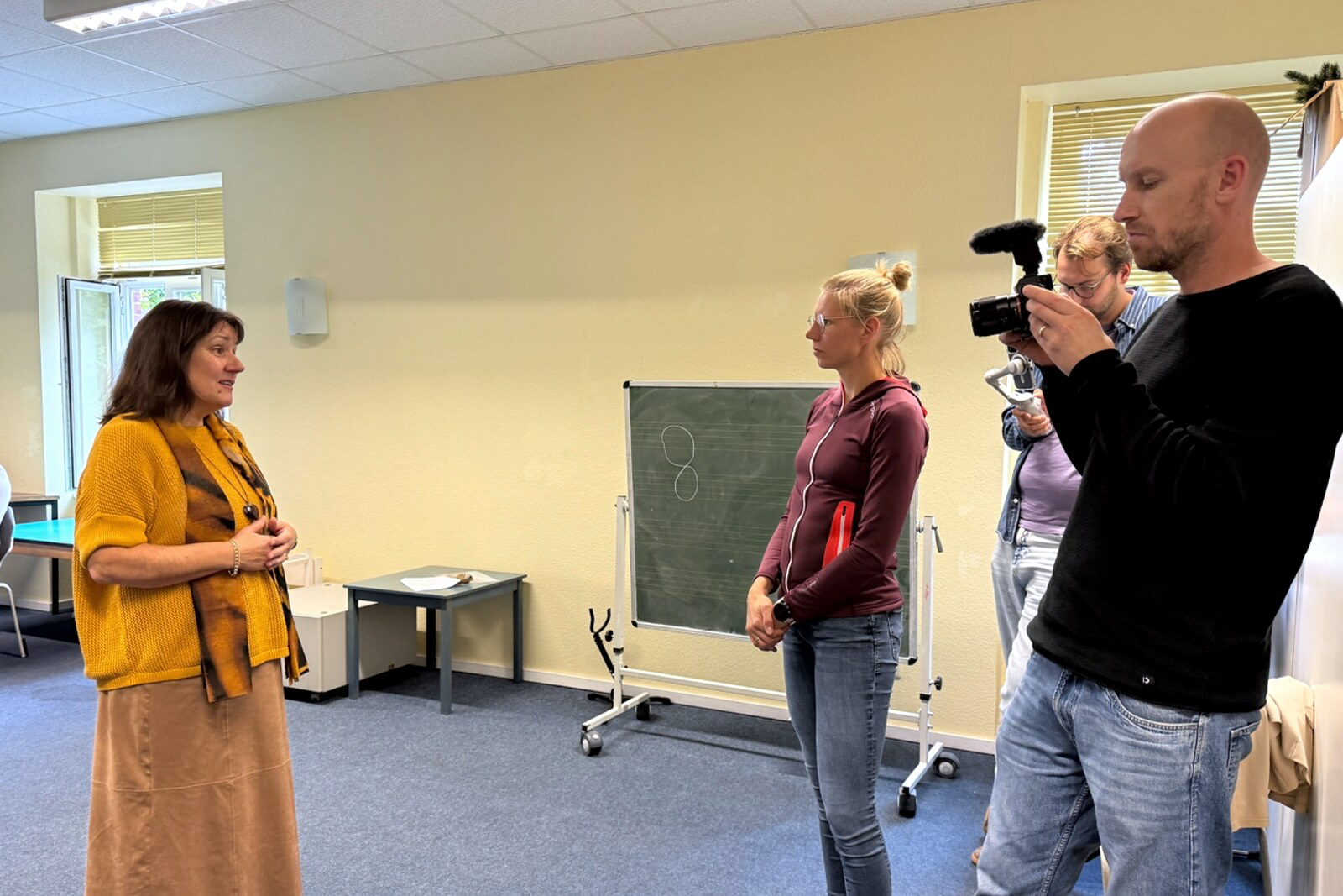 Beate Raudies im Interview mit Rhea Richter vom Landesverband der Musikschulen